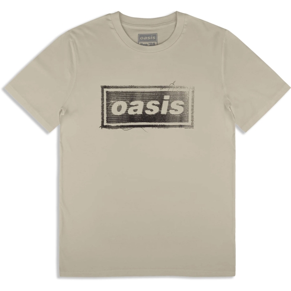 Oasis - Thread Logo Stn T-Shirt in der Gruppe MERCHANDISE / T-shirt / Nyheter / Pop-Rock bei Bengans Skivbutik AB (5674558r)