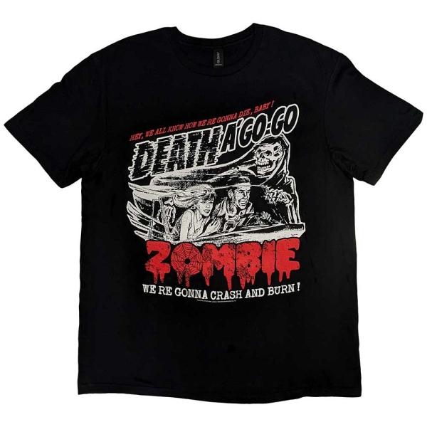 Rob Zombie - Zombie Crash Uni Bl T-Shirt in der Gruppe MERCHANDISE / T-shirt / Nyheter / Hårdrock bei Bengans Skivbutik AB (5674583r)