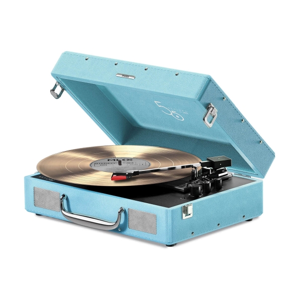 Turntable  - Skivspelare Revival 55 Stereo Blå in der Gruppe  /  bei Bengans Skivbutik AB (5674637)