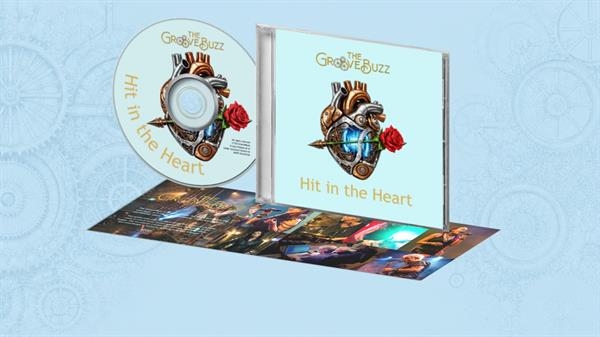 The Groovebuzz - Hit In The Heart in der Gruppe CD / Kommande bei Bengans Skivbutik AB (5674648)
