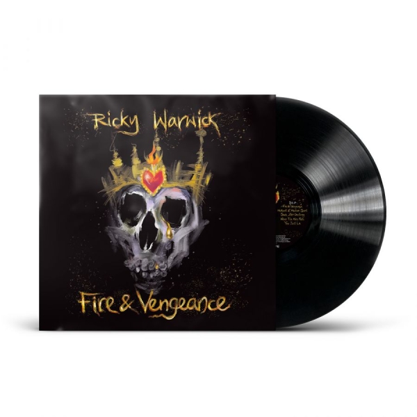 Warwick Ricky - Fire & Vengeance (Black Vinyl Lp) in der Gruppe VINYL / Kommande / Hårdrock bei Bengans Skivbutik AB (5674785)