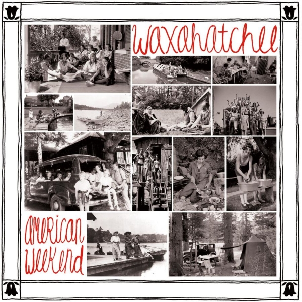 Waxahatchee - American Weekend (Red/White Swirl V in der Gruppe VINYL / Kommande / Pop-Rock bei Bengans Skivbutik AB (5674820)