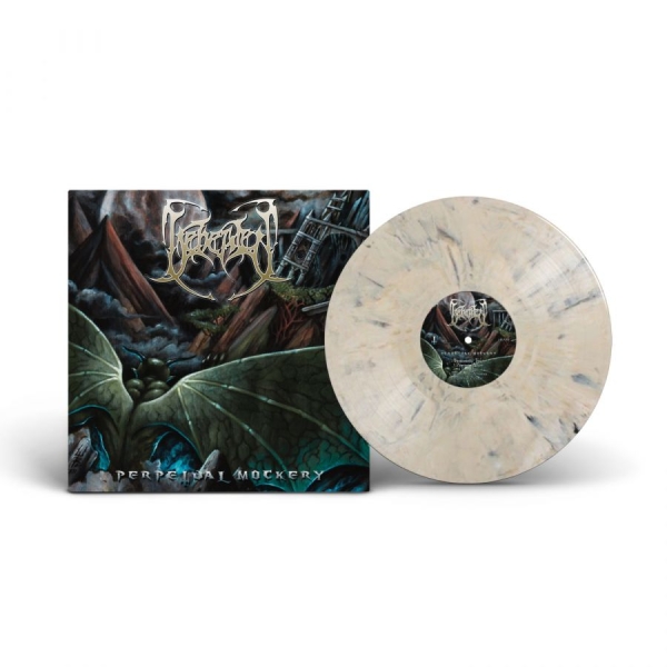 Beheaded - Perpetual Mockery (White Marbled Vi in der Gruppe VINYL / Kommande / Hårdrock bei Bengans Skivbutik AB (5674862)