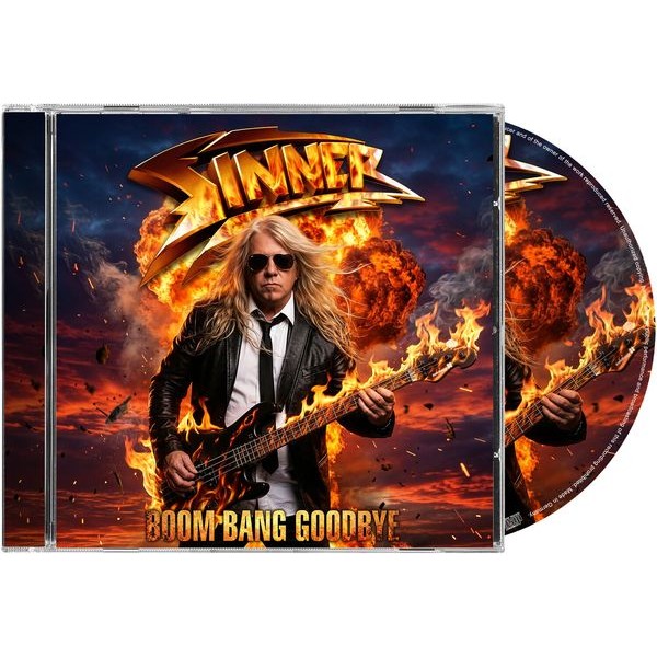 Sinner - Boom Bang Goodbye in der Gruppe CD / Hårdrock bei Bengans Skivbutik AB (5674908)