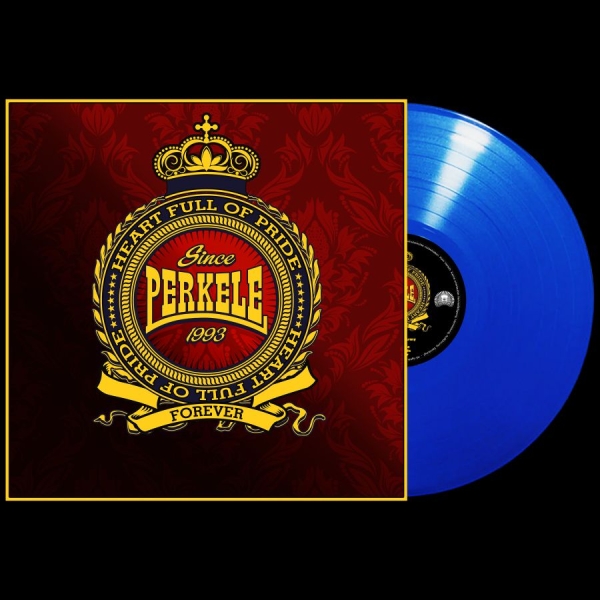 Perkele - Forever (Blue Vinyl Lp) in der Gruppe VINYL / Kommande / Pop-Rock bei Bengans Skivbutik AB (5674913)