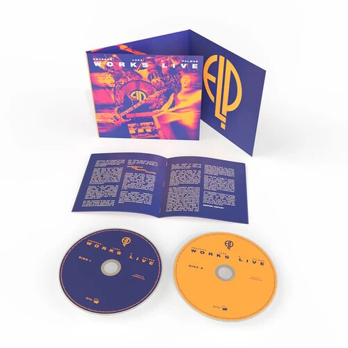 Emerson, Lake & Palmer - Works Live, Canada 1977 in der Gruppe CD / Pop-Rock bei Bengans Skivbutik AB (5674926)