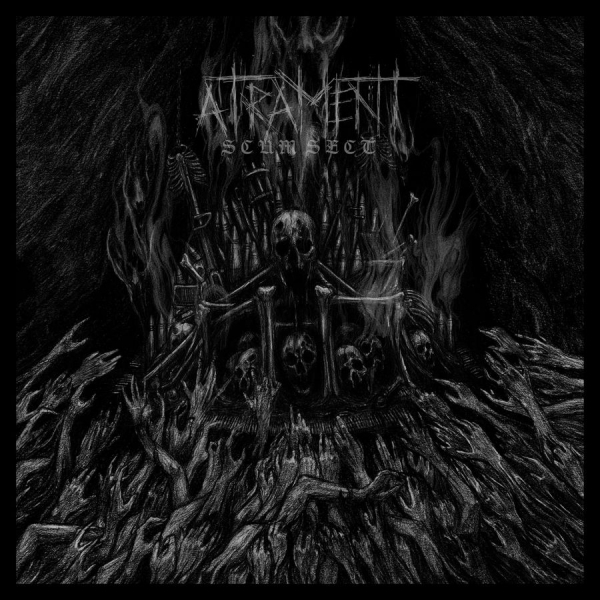 Atrament - Scum Sect in der Gruppe CD / Kommande / Hårdrock bei Bengans Skivbutik AB (5674936)