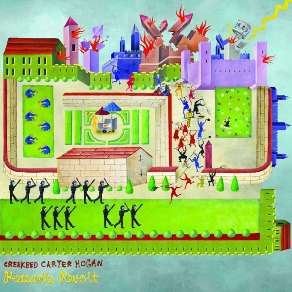 Hogan Creekbed Carter - Peasants Revolt (Lime Green Vinyl) in der Gruppe VINYL / Kommande / Country bei Bengans Skivbutik AB (5674951)