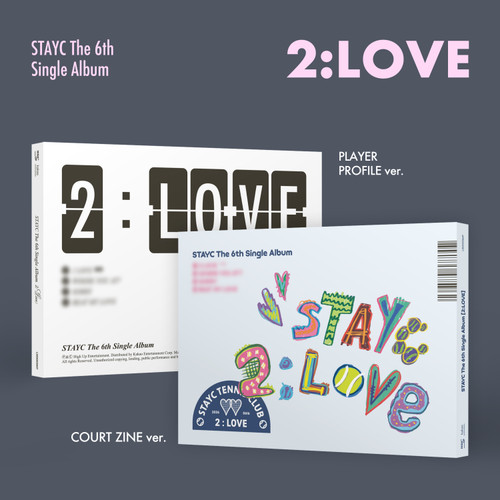 Stayc - 2 : Love (Random Ver.) in der Gruppe Minishops / K-Pop Minishops / Stayc bei Bengans Skivbutik AB (5675031)