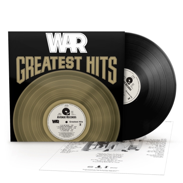 War - Greatest Hits (Ltd Black Vinyl) in der Gruppe VINYL / Kommande / Pop-Rock bei Bengans Skivbutik AB (5675042)