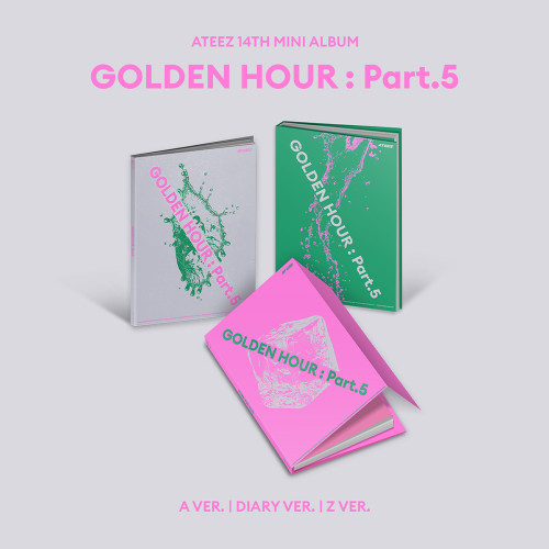Ateez - Golden Hour : Part 5 (Random Ver.) in der Gruppe CD / Kommande / K-Pop bei Bengans Skivbutik AB (5675059)