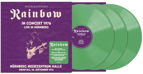 Ritchie Blackmores Rainbow - Live In Nurnberg 1976: Nurnberg Messezentrum Halle in der Gruppe VINYL / Kommande / Hårdrock bei Bengans Skivbutik AB (5675102)