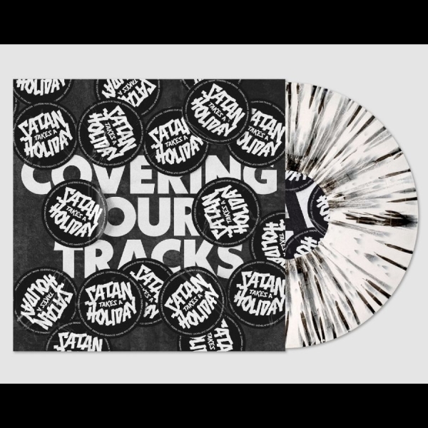 Satan Takes A Holiday - Covering Our Tracks in der Gruppe VINYL / Kommande / Pop-Rock,Punk,Svensk Musik bei Bengans Skivbutik AB (5675125)