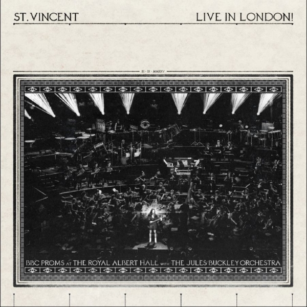 St. Vincent Jules Buckley - Live In London! (Bbc Proms At The R in der Gruppe VINYL / Kommande / Pop-Rock bei Bengans Skivbutik AB (5675129)