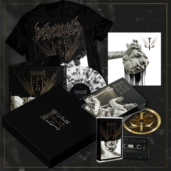 Behemoth - I, Sculptor (Splatter Vinyl Lp, Cd in der Gruppe VINYL / Kommande / Hårdrock bei Bengans Skivbutik AB (5675146)