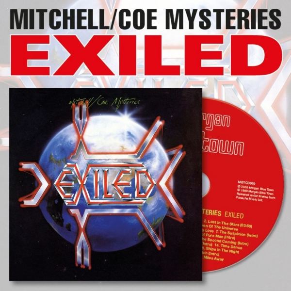 Mitchell / Coe Mysteries - Exiled in der Gruppe CD / Kommande / Pop-Rock bei Bengans Skivbutik AB (5675157)