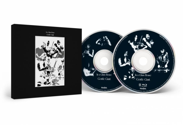 Gentle Giant - In A Glass House (Cd+Blu-Ray Slipca in der Gruppe MUSIK / CD+Blu-ray / Kommande / Pop-Rock bei Bengans Skivbutik AB (5675164)