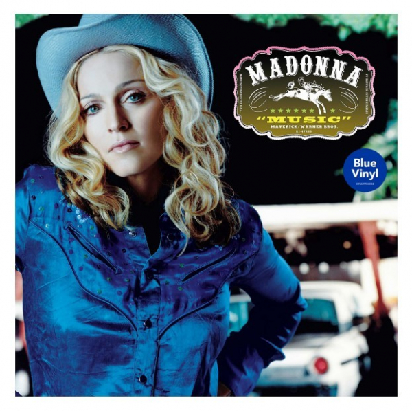 Madonna - Music (Blue Vinyl) in der Gruppe UNSERE TIPPS / Freitagsveröffentlichungen / 2026-07-03 bei Bengans Skivbutik AB (5675168)