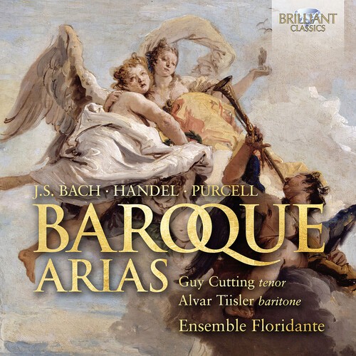 Guy Cutting Alvar Tiisler Ensembl - Bach, Handel & Purcell: Baroque Ari in der Gruppe CD / Klassiskt bei Bengans Skivbutik AB (5675228)