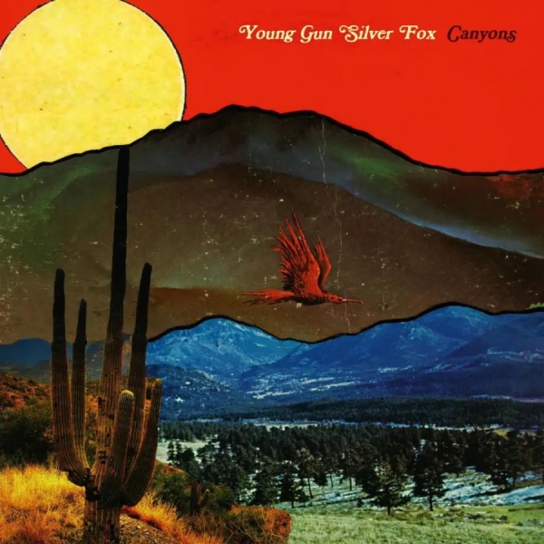 Young Gun Silver Fox - Canyons in der Gruppe CD / Kommande / Hårdrock bei Bengans Skivbutik AB (5675293)