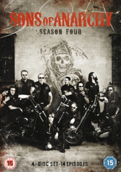 Movie - Sons Of Anarchy Season 4 in der Gruppe FILM / Film DVD / Action bei Bengans Skivbutik AB (5675478)