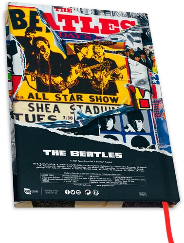 The Beatles - A5 Notebook The Beatles Anthology in der Gruppe MERCHANDISE / Merch / Pop-Rock bei Bengans Skivbutik AB (5675503)