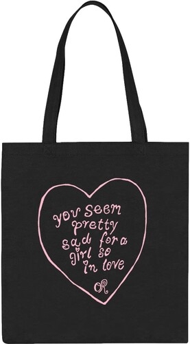 Olivia Rodrigo - Pretty Sad Love Ind Excl Tote Black in der Gruppe MERCHANDISE / Tüte /  bei Bengans Skivbutik AB (5675504)