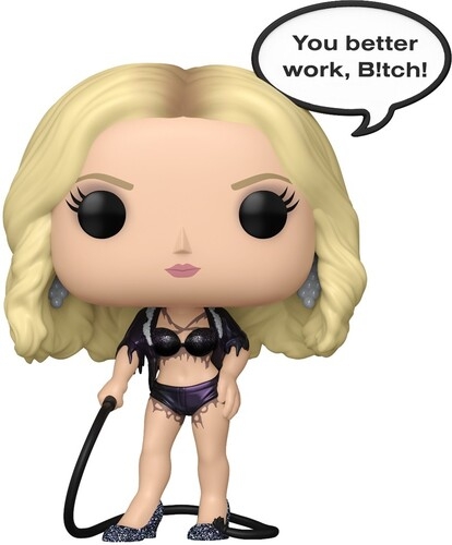 Britney Spears - Funko Pop! Sayings: Britney Spears - Work B!Tch in der Gruppe MERCHANDISE / Merch / Pop-Rock bei Bengans Skivbutik AB (5675506)