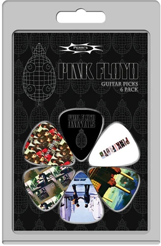 Pink Floyd - Graphic - Guitar Picks (6 Pack) in der Gruppe MERCHANDISE / Merch / Pop-Rock bei Bengans Skivbutik AB (5675509)