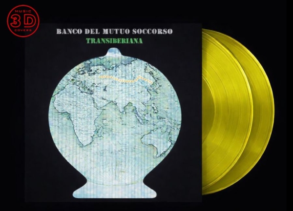 Banco Del Mutuo Soccorso - Transiberiana (2 Lp Yellow Vinyl) in der Gruppe VINYL / Kommande / Pop-Rock bei Bengans Skivbutik AB (5675579)