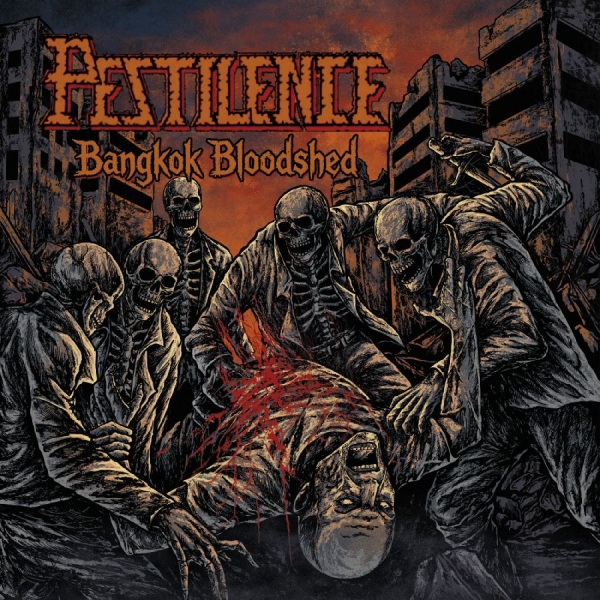 Pestilence - Bangkok Bloodshed in der Gruppe CD / Kommande / Hårdrock bei Bengans Skivbutik AB (5675651)