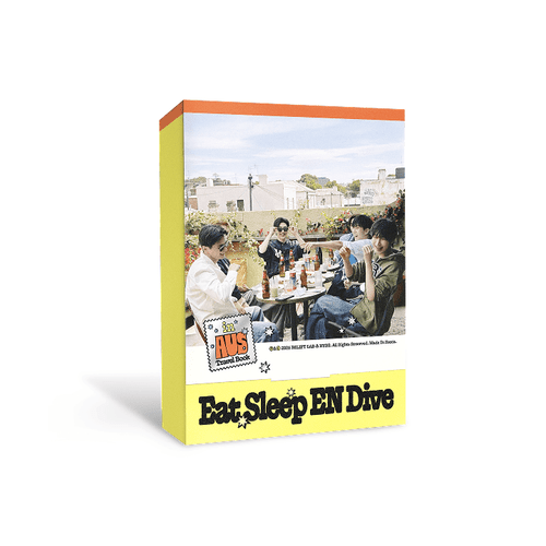 Enhypen - Travel Book Eat Sleep En Dive In Aus in der Gruppe MERCHANDISE / Merch / Kommande / K-Pop bei Bengans Skivbutik AB (5675683)