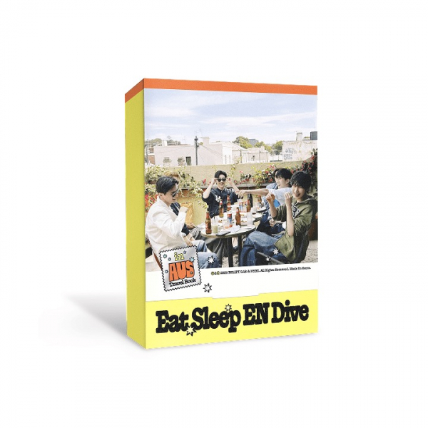 Enhypen - Travel Book Eat Sleep En Dive In Aus + WS in der Gruppe MERCHANDISE / Merch / Kommande / K-Pop bei Bengans Skivbutik AB (5675684)