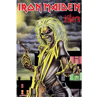Iron Maiden - Killers Maxi Poster 91,5 X 61 Cm in der Gruppe MERCHANDISE / Poster / Heavy Metal bei Bengans Skivbutik AB (5675691)