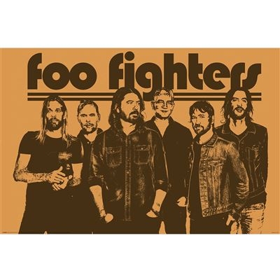 Foo Fighters - Group Maxi Poster 91,5 X 61 Cm in der Gruppe MERCHANDISE / Poster / Heavy Metal bei Bengans Skivbutik AB (5675692)