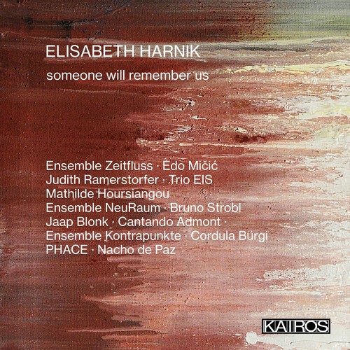Elisabeth Harnik - Someone Will Remember Us in der Gruppe CD / Klassiskt bei Bengans Skivbutik AB (5675735)