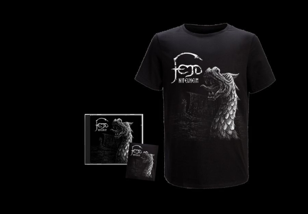 Fejd - Nifelheim (T-Shirt Xl + Patch) in der Gruppe CD / Kommande / Hårdrock bei Bengans Skivbutik AB (5675820)