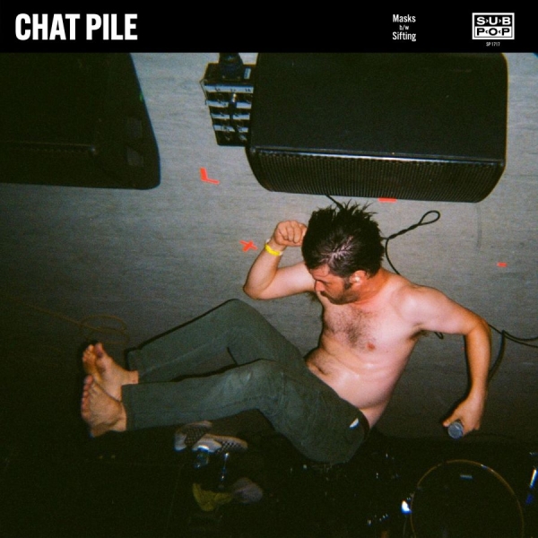 Chat Pile - Masks (Ltd Blue Marble Vinyl) in der Gruppe VINYL / Kommande / Pop-Rock bei Bengans Skivbutik AB (5675840)