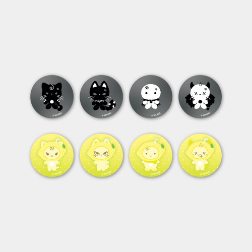 aespa - Make It Lemonade Official MD : Random Lenticular Pin Button in der Gruppe MERCHANDISE / Merch / Kommande / K-Pop bei Bengans Skivbutik AB (5675914)