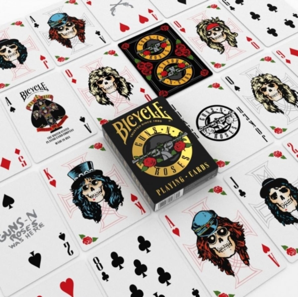 Guns N Roses - Playing Cards (6.5 Cm X 1.75 Cm X 9 in der Gruppe MERCHANDISE / T-shirt / Kommande / Hårdrock bei Bengans Skivbutik AB (5675994)