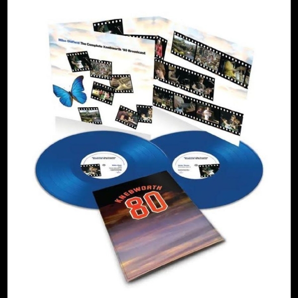 Mike Oldfield - The Complete Knebworth 80's Broadcast (Blue 2LP) in der Gruppe VINYL / Kommande / Pop-Rock bei Bengans Skivbutik AB (5676091)