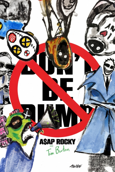 A$Ap Rocky - Don't Be Dumb 91,5 X 61 Cm in der Gruppe MERCHANDISE / Poster / Hip Hop-Rap bei Bengans Skivbutik AB (5676193)