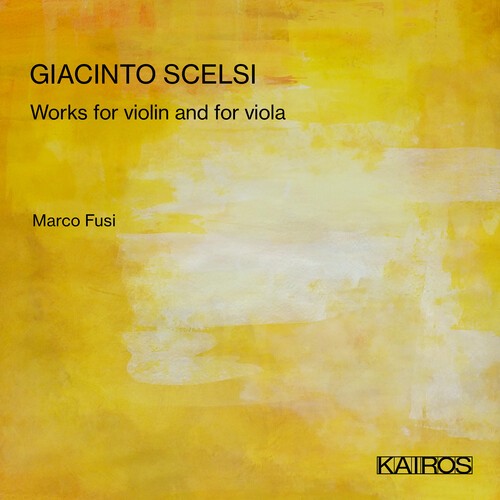Giacinto Scelsi - Works For Violin & Viola in der Gruppe CD / Klassiskt bei Bengans Skivbutik AB (5676256)