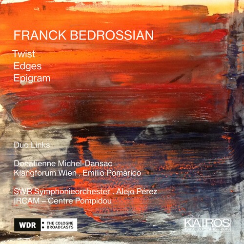 Franck Bedrossian - Twist, Edges, Epigram in der Gruppe CD / Klassiskt bei Bengans Skivbutik AB (5676287)