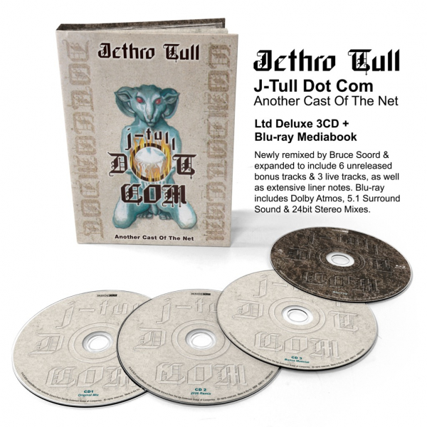 Jethro Tull - J-Tull Dot Com: Another Cast Of The Net (4Cd) in der Gruppe CD / Kommande / Pop-Rock bei Bengans Skivbutik AB (5676423)