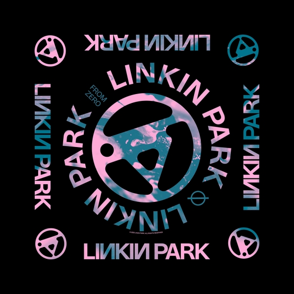 Linkin Park - Unisex Bandana: From Zero (Black) in der Gruppe MERCHANDISE / Merch / Kommande / Hårdrock bei Bengans Skivbutik AB (5676440)