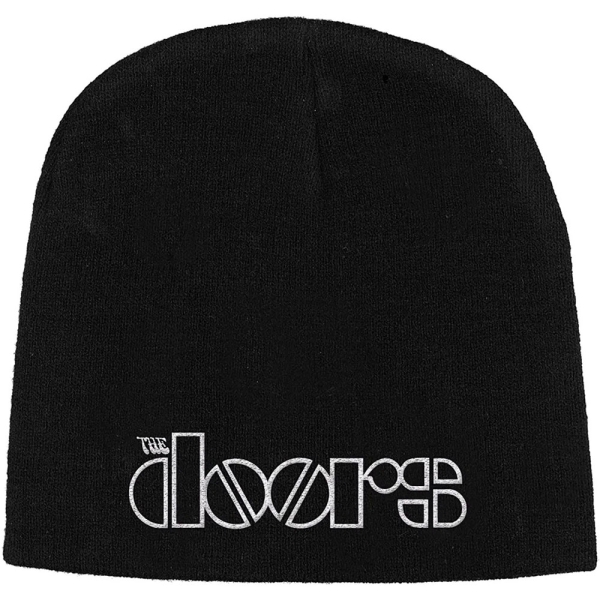 The Doors - Unisex Beanie Hat: Logo (Black) in der Gruppe MERCHANDISE / Merch / Kommande / Pop-Rock bei Bengans Skivbutik AB (5676446)