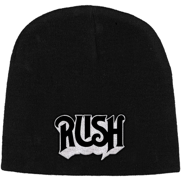Rush - Unisex Beanie Hat: Logo (Black) in der Gruppe MERCHANDISE / Merch / Kommande / Hårdrock bei Bengans Skivbutik AB (5676447)