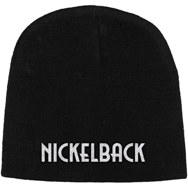 Nickelback - Unisex Beanie Hat: Logo (Black) in der Gruppe MERCHANDISE / Merch / Kommande / Pop-Rock bei Bengans Skivbutik AB (5676448)