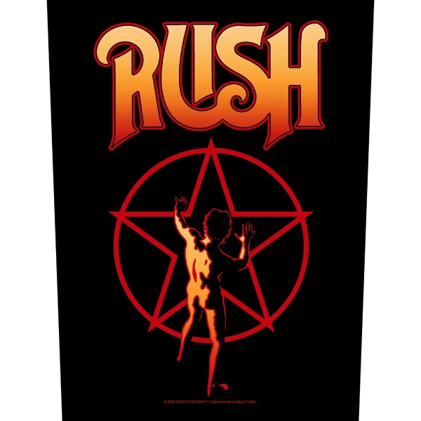 Rush - Back Patch: Starman in der Gruppe MERCHANDISE / Stoffaufnäher / / bei Bengans Skivbutik AB (5676452)